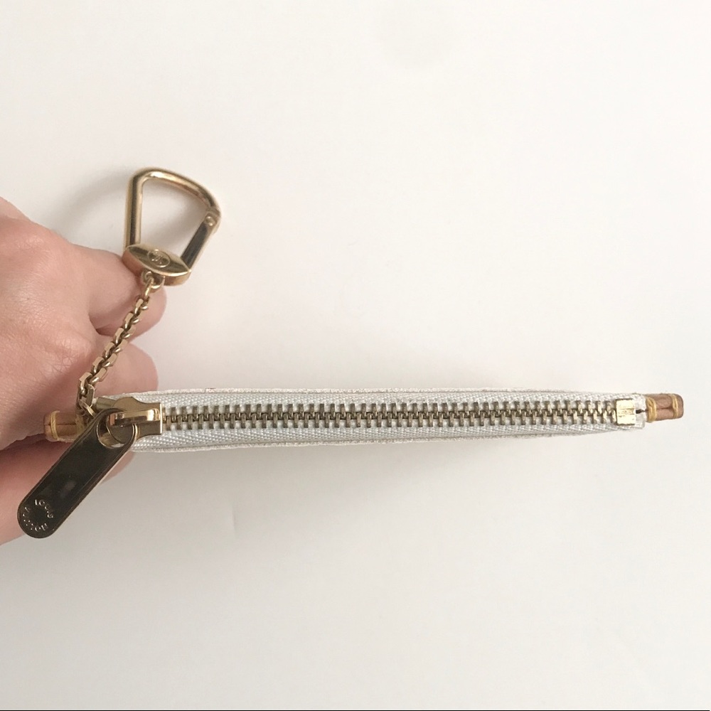 Louis Vuitton Multicolor Monogram Pochette Key Cles Pouch White Blanc Murakami - Picture 14 of 16